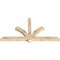 Ekena Millwork Redmond Rough Sawn Timber Gable Bracket, Douglas Fir, 72"W x 39"H x 4"D x 4"F, 13/12 Pitch GBW072X39X0404RED00RDF - alternate 2
